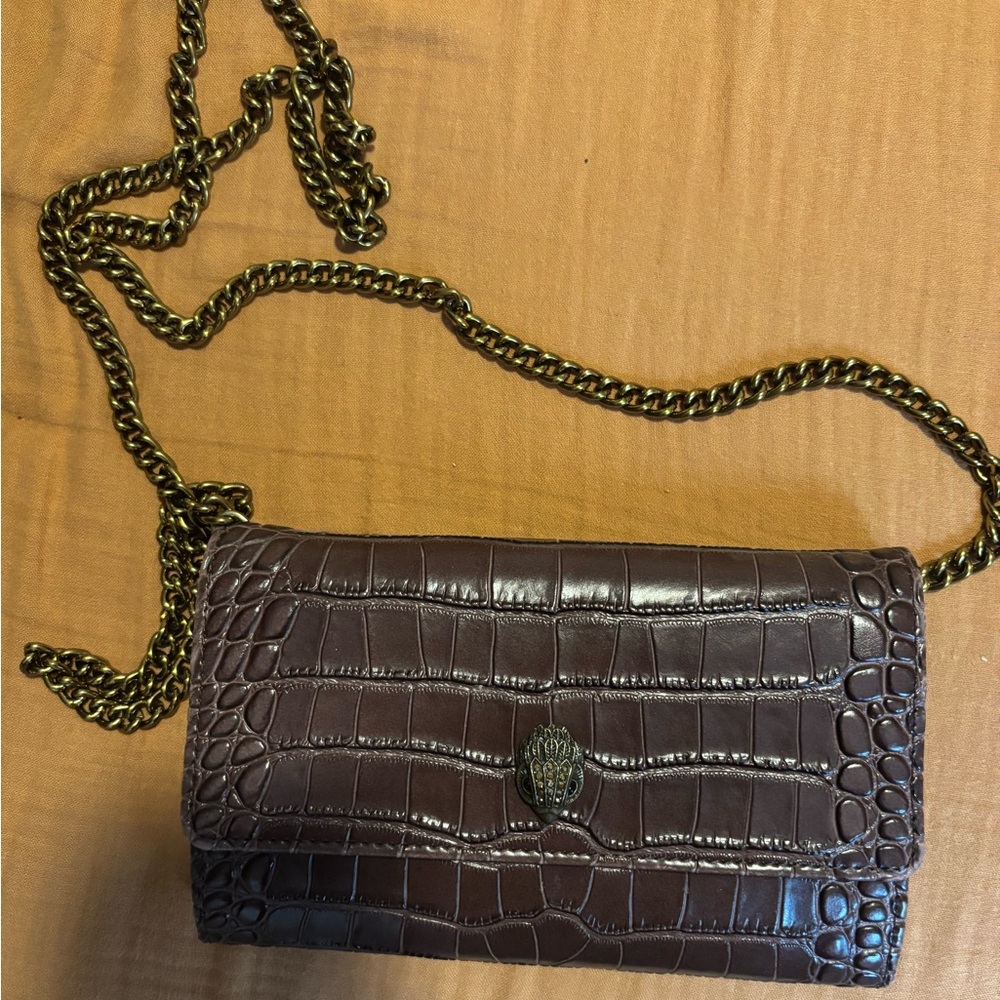 Kurt Geiger London Crocodile Shoulder Bag